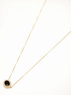 Collier en acier inoxydable - NOIR