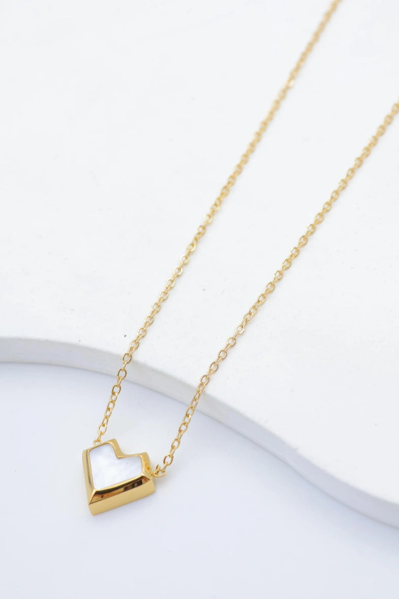 Collier en acier inoxydable - BLANC