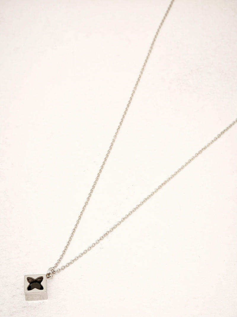 Collier en acier inoxydable - ARGENT