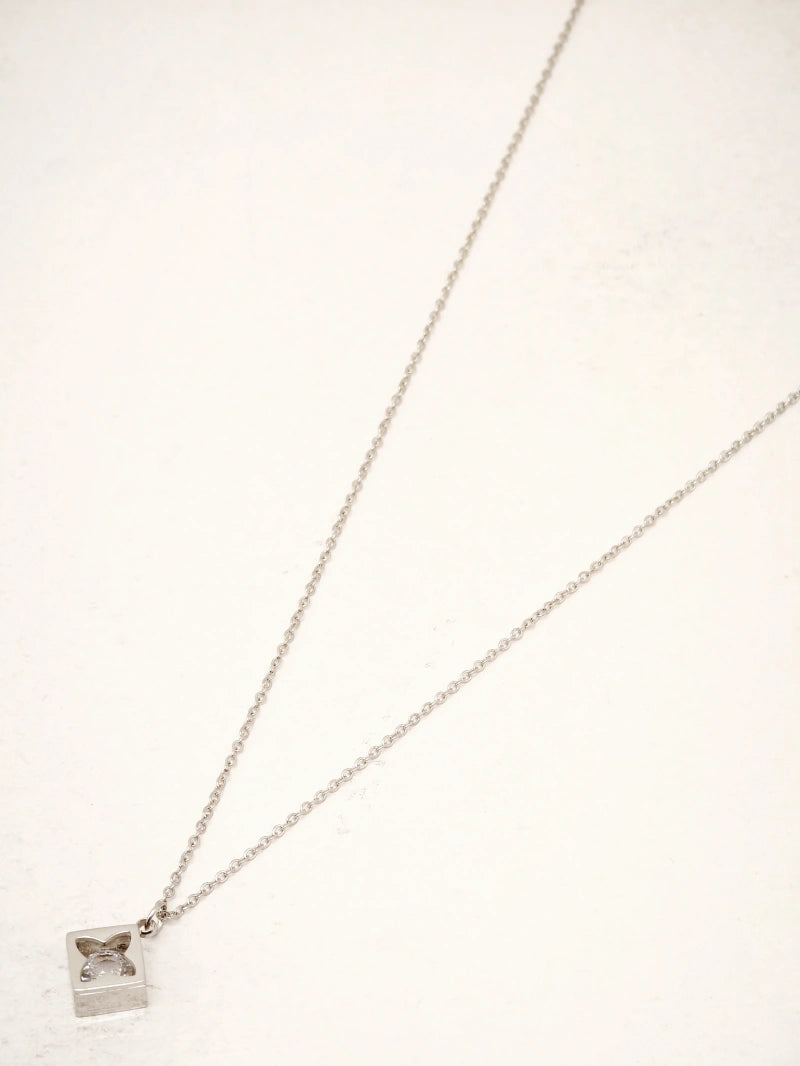 Collier en acier inoxydable - BLANC