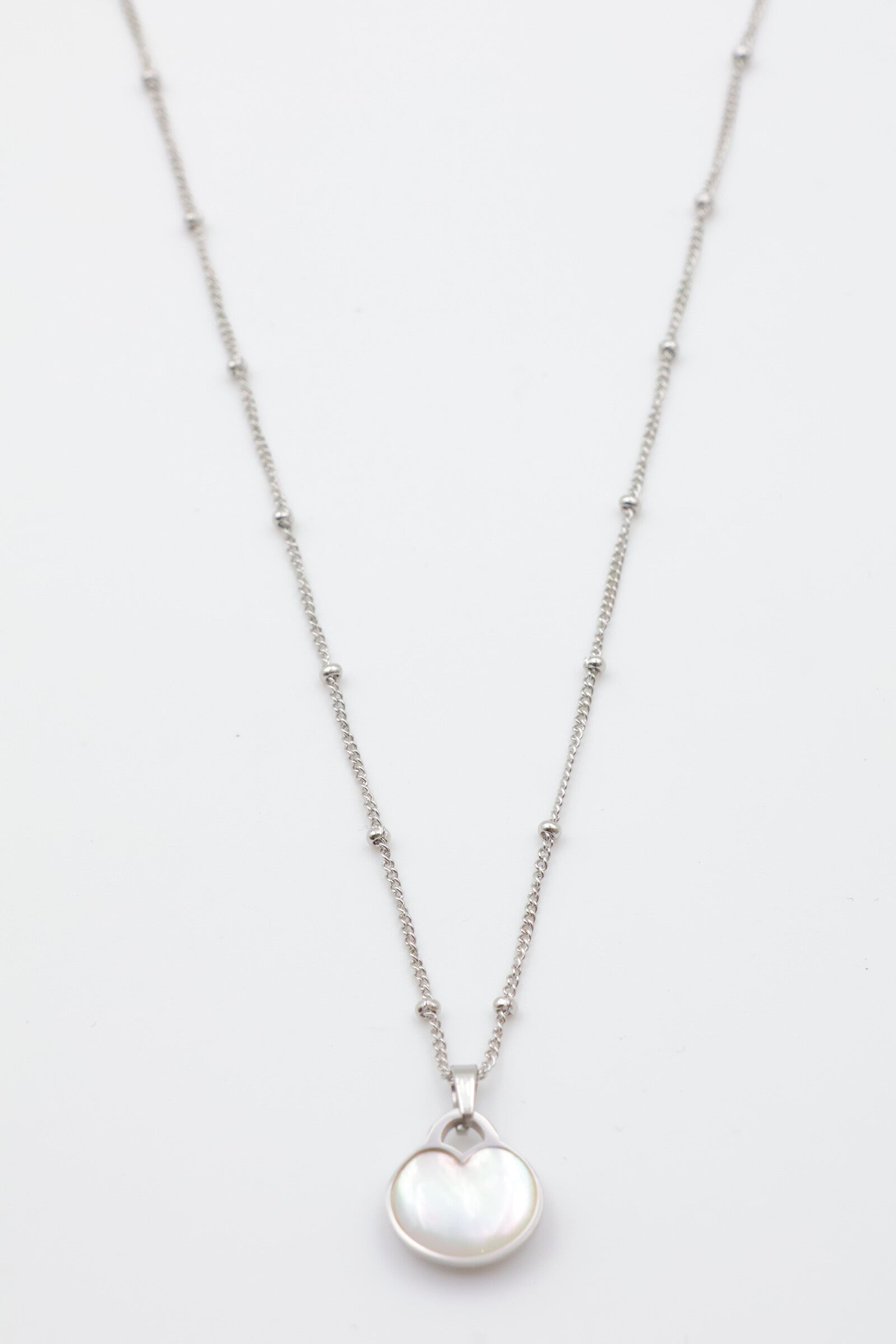 Collier en acier inoxydable - ARGENT