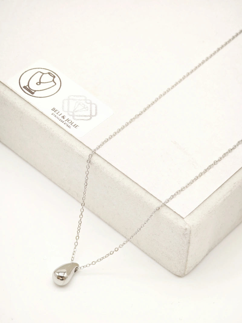 Collier en acier inoxydable - ARGENT