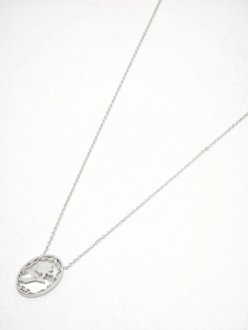 Collier en acier inoxydable - ARGENT