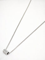 Collier en acier inoxydable - ARGENT