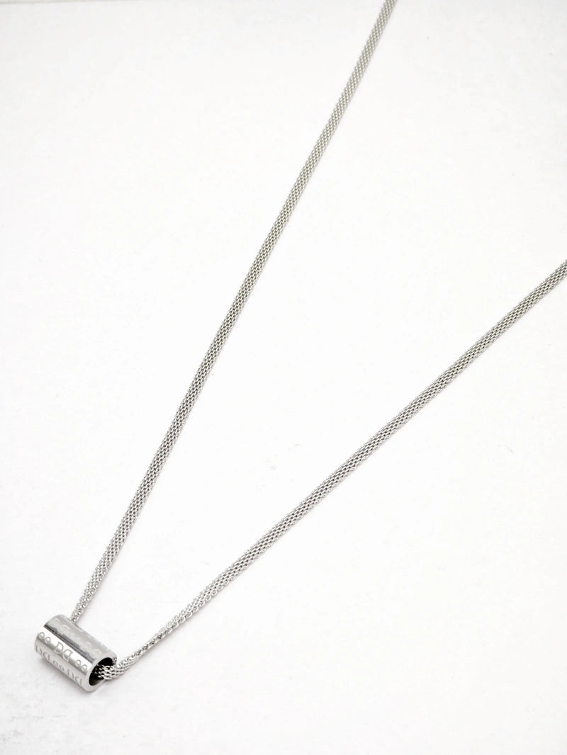 Collier en acier inoxydable - ARGENT