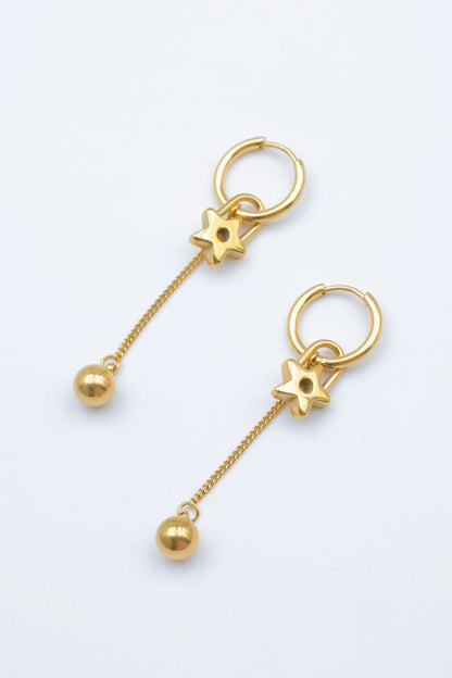 Boucles d’oreilles en acier inoxydable