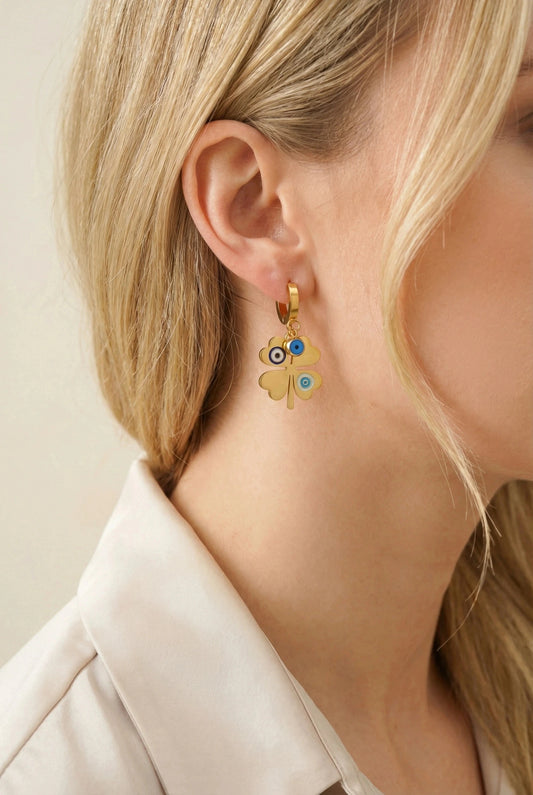 Boucles d’oreilles en acier inoxydable