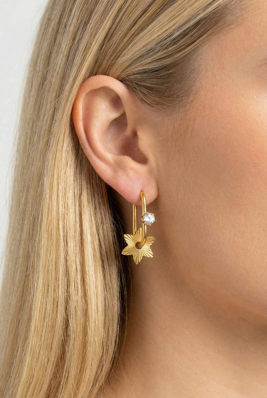 Boucles d’oreilles en acier inoxydable