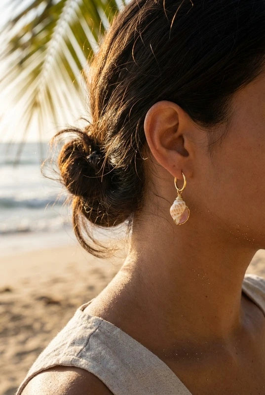 Boucles d’oreilles en acier inoxydable