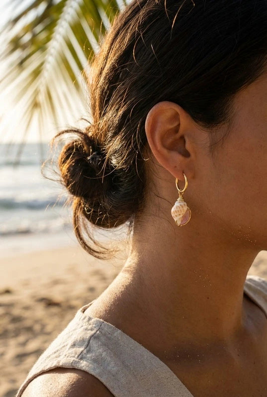 Boucles d’oreilles en acier inoxydable