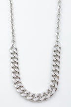 Collier en acier inoxydable - ARGENT