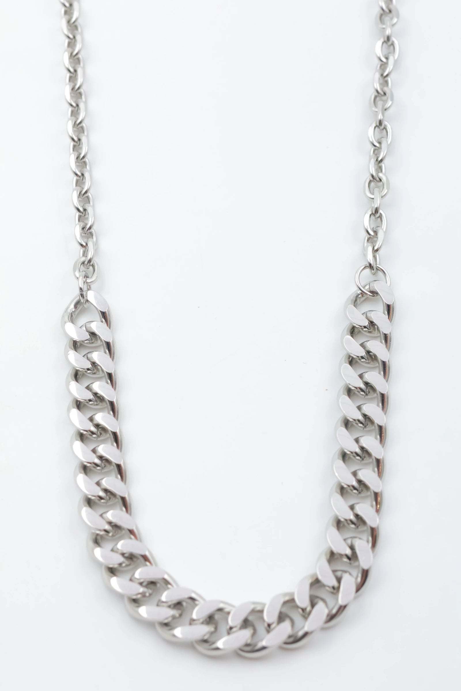 Collier en acier inoxydable - ARGENT