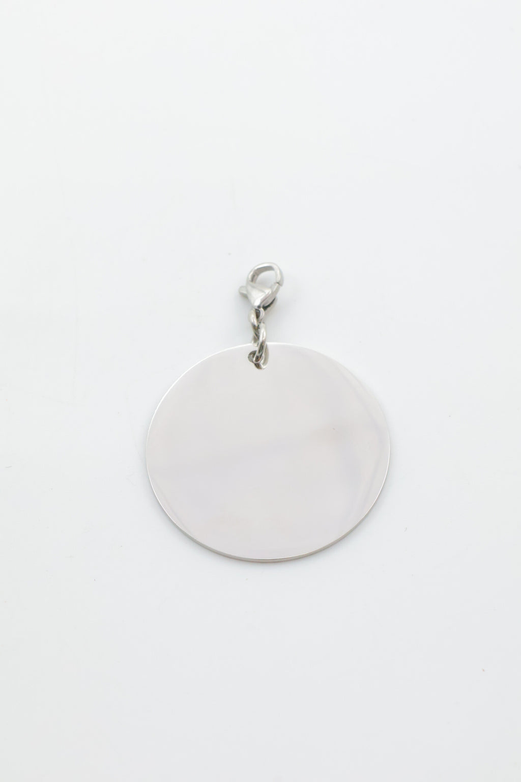 Pendentif en acier inoxydable - ARGENT