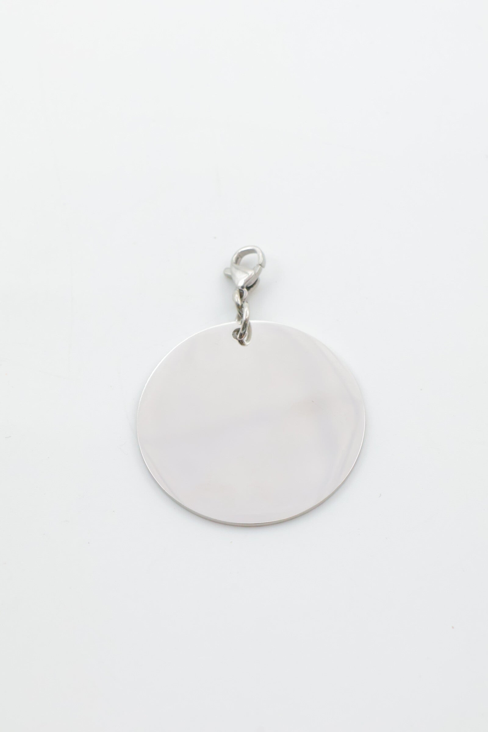 Pendentif en acier inoxydable - ARGENT