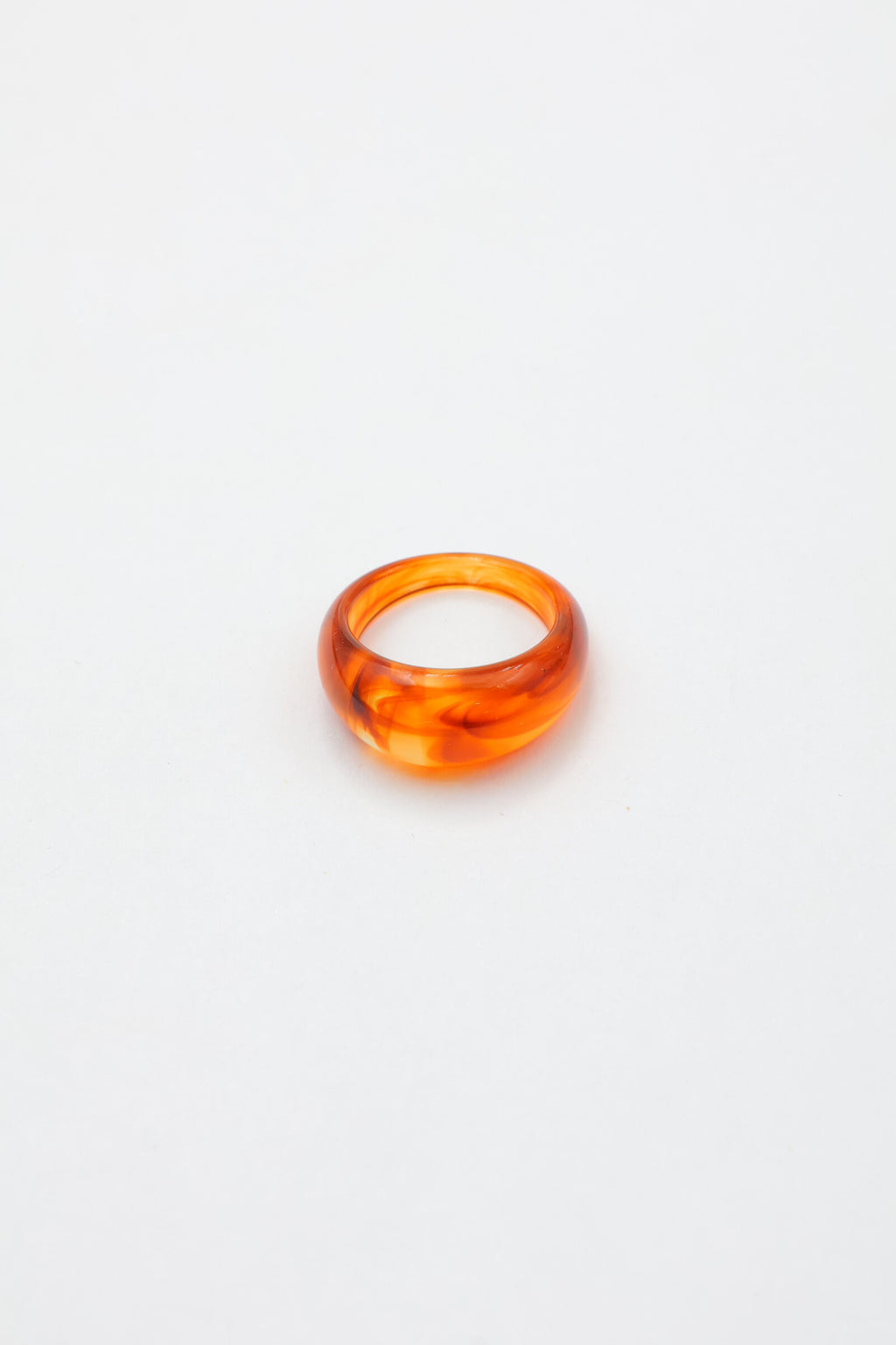 Bague - Acier inoxydable - Ajustable - ROUGE
