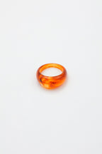 Bague - Acier inoxydable - Ajustable - ROUGE