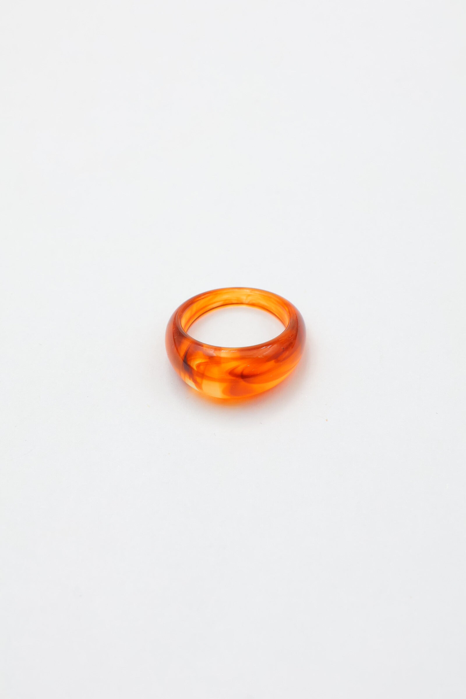 Bague - Acier inoxydable - Ajustable - ROUGE