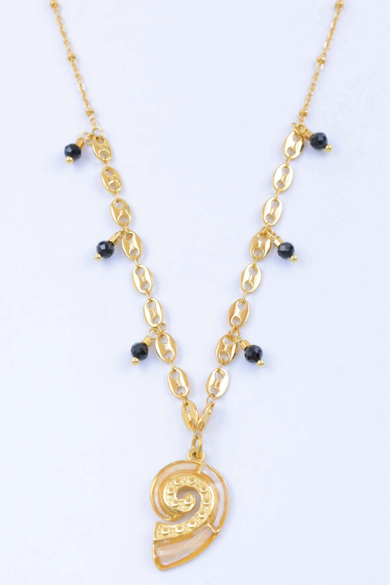 Collier - Acier Inoxydable - NOIR