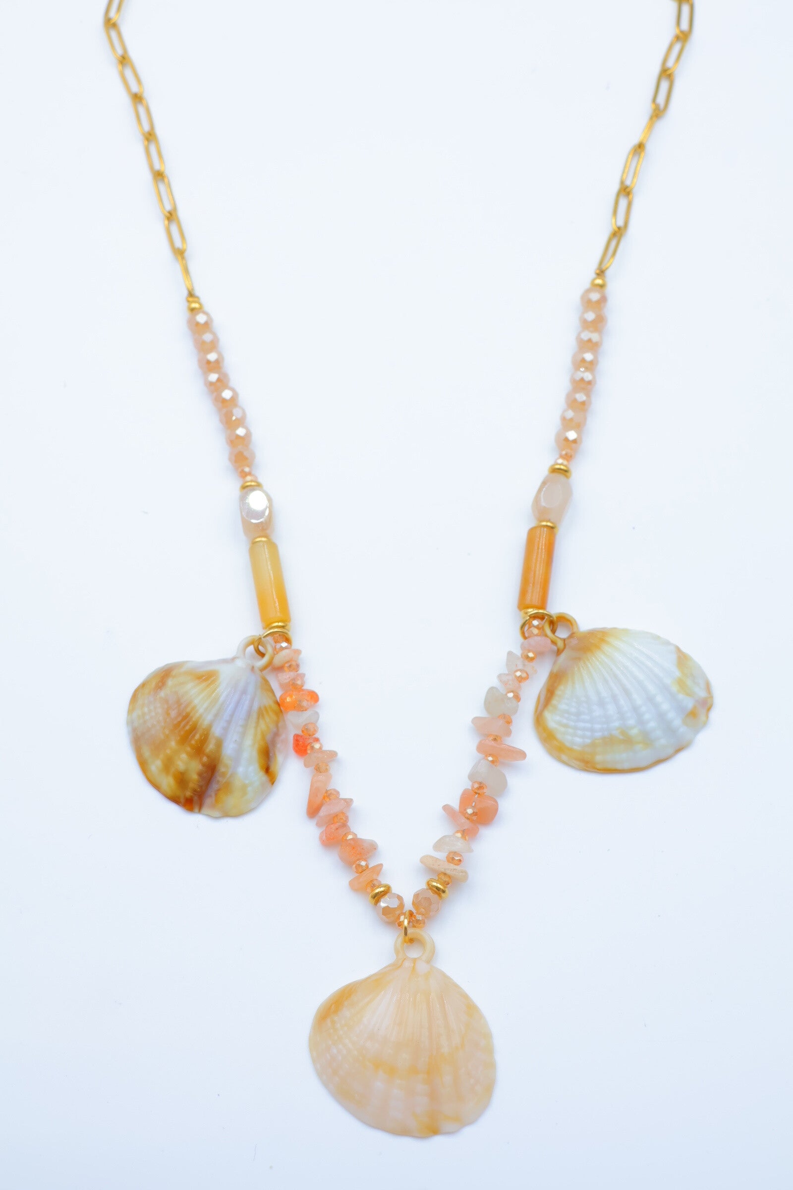 Collier en acier inoxydable - BLANC