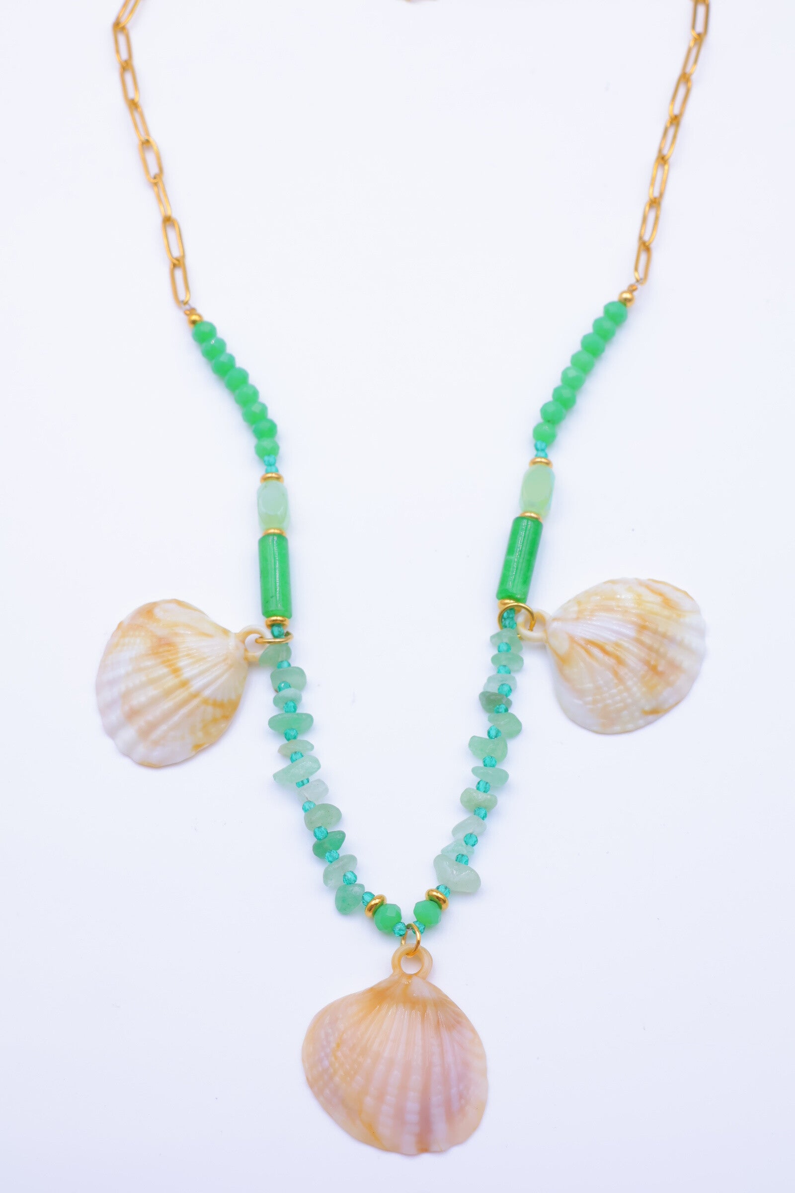 Collier en acier inoxydable - VERT