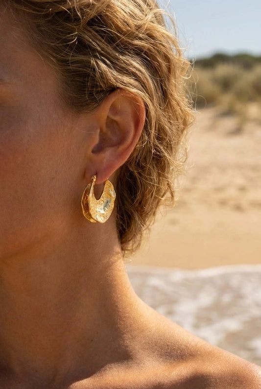 Boucles d’oreilles en acier inoxydable