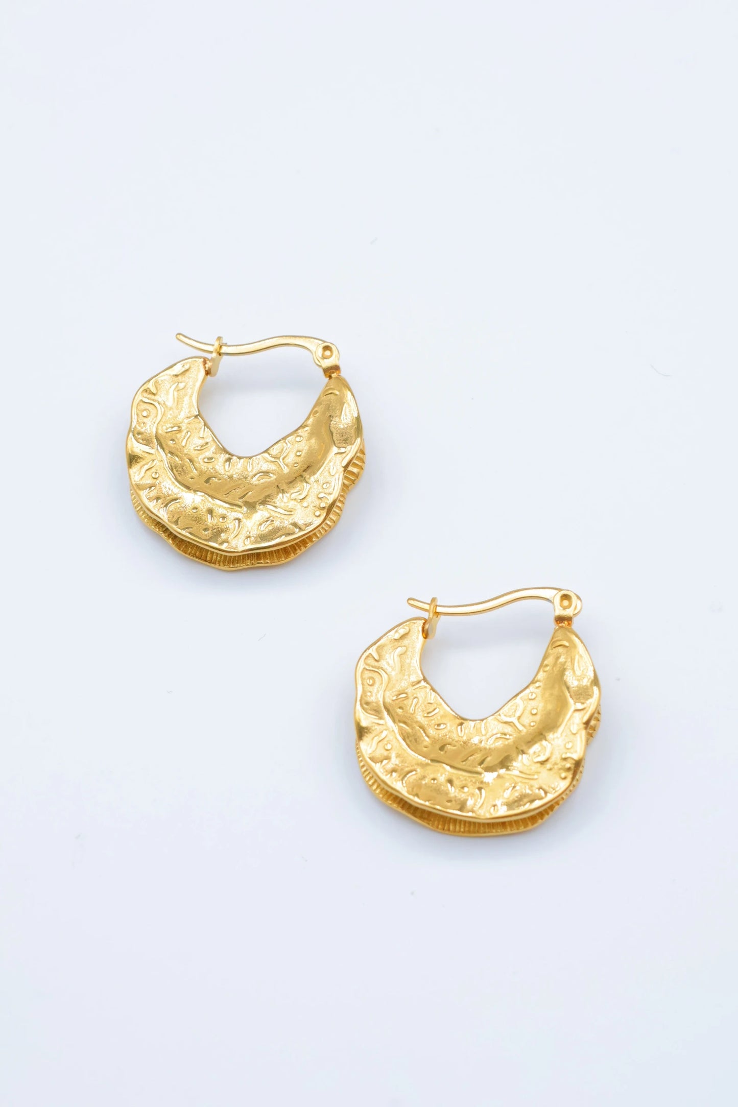 Boucles d’oreilles en acier inoxydable