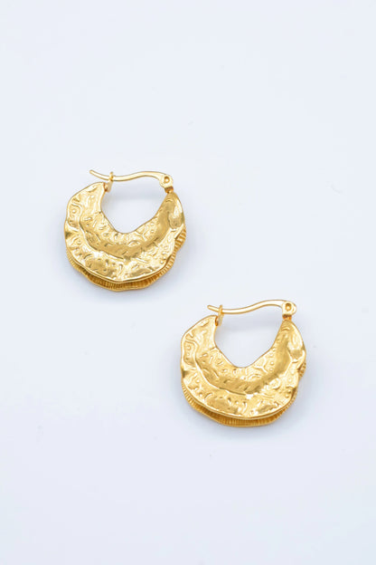 Boucles d’oreilles en acier inoxydable