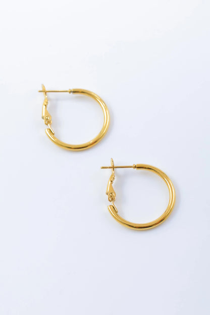Boucles d’oreilles en acier inoxydable