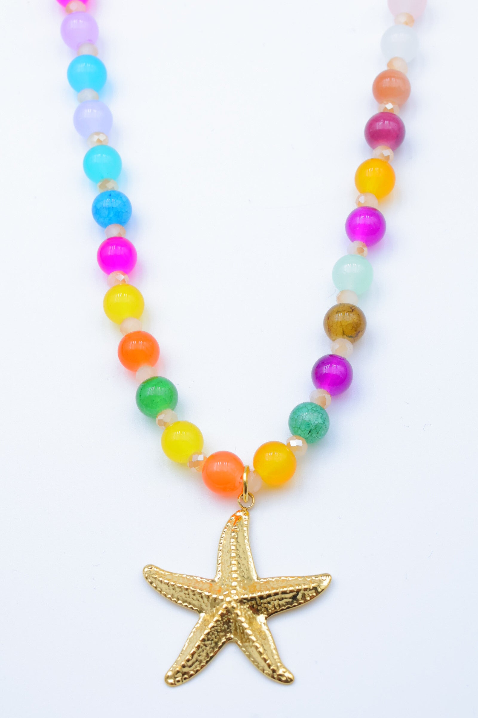 Collier en acier inoxydable - MULTICOLORE