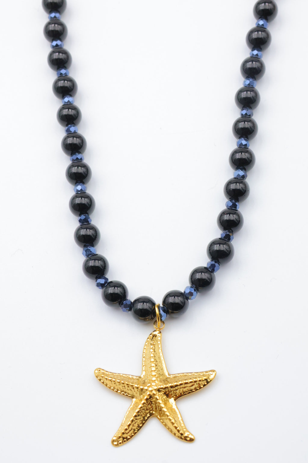 Collier en acier inoxydable - NOIR