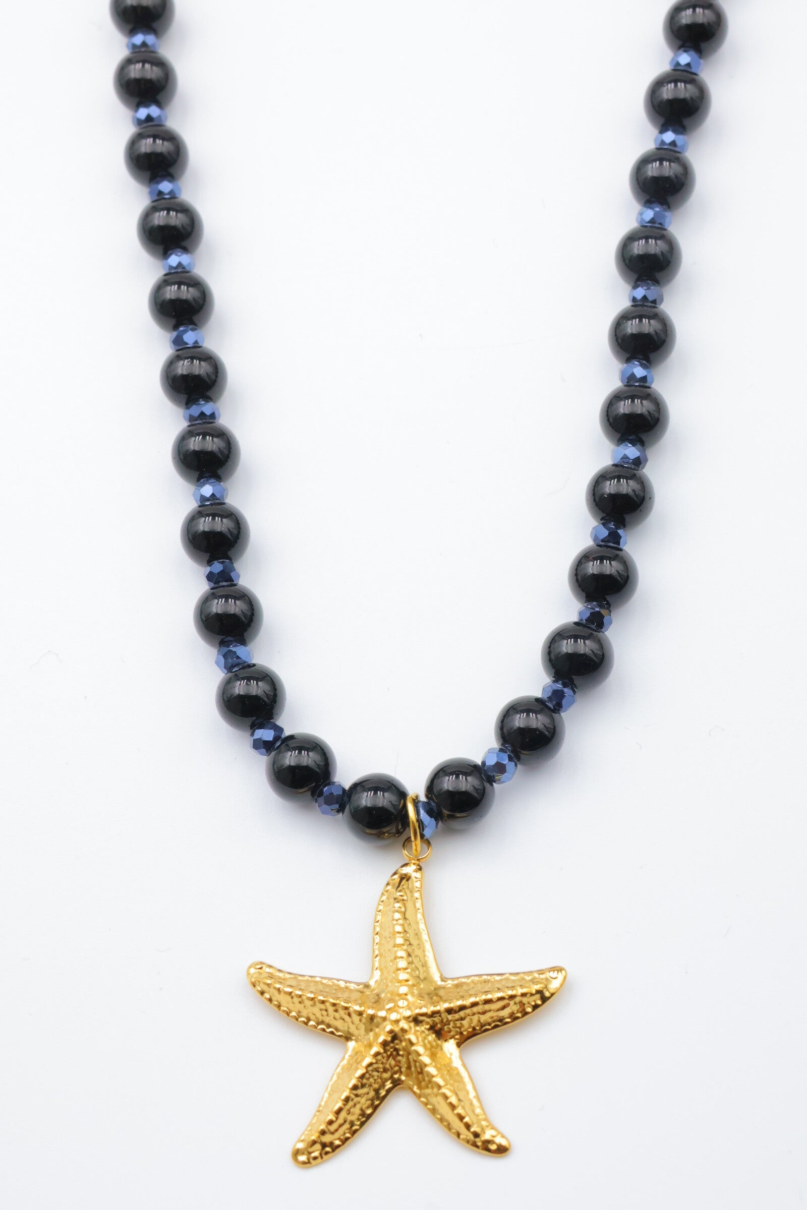 Collier en acier inoxydable - NOIR