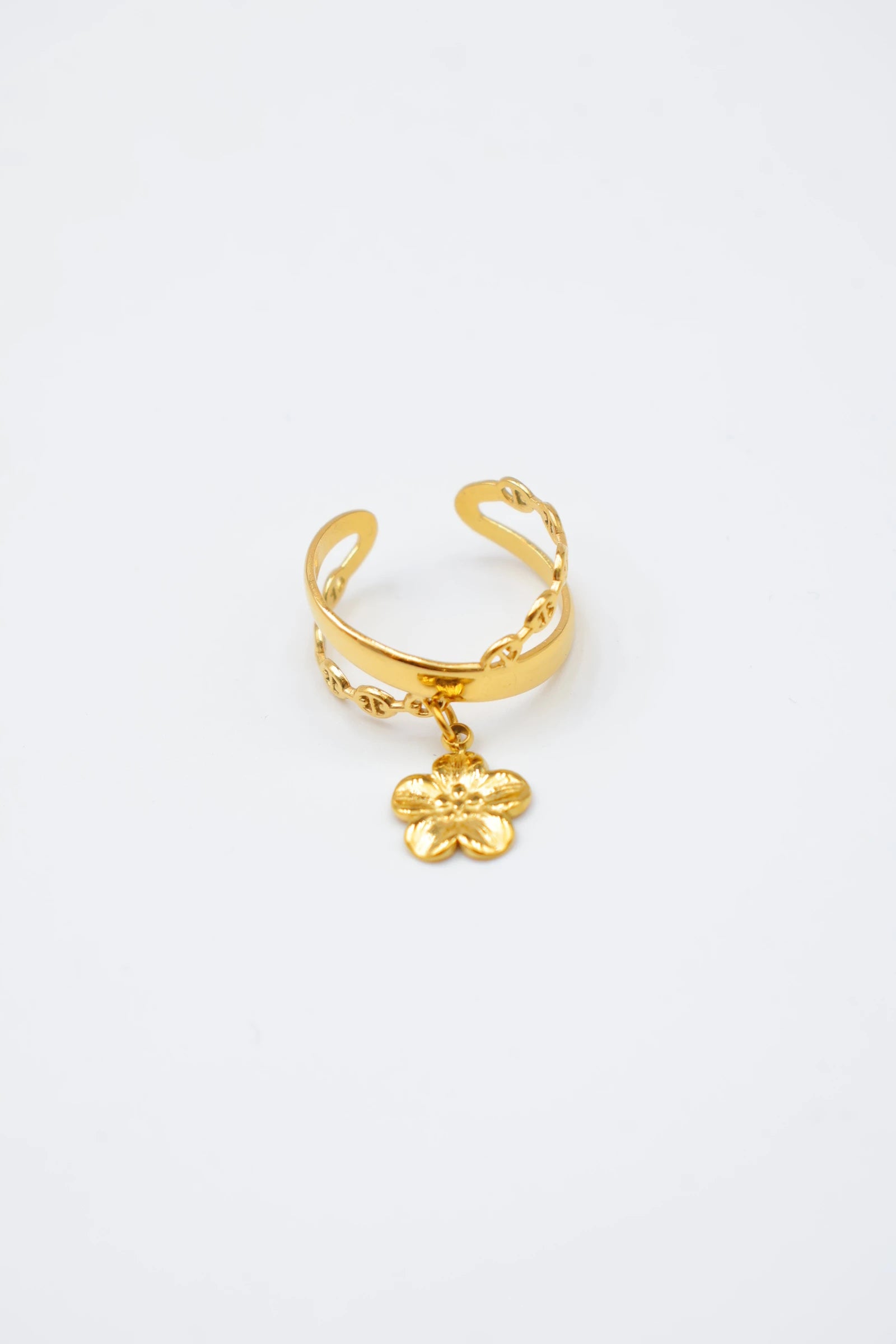 Bague ajustable en acier inoxydable - DORÉ