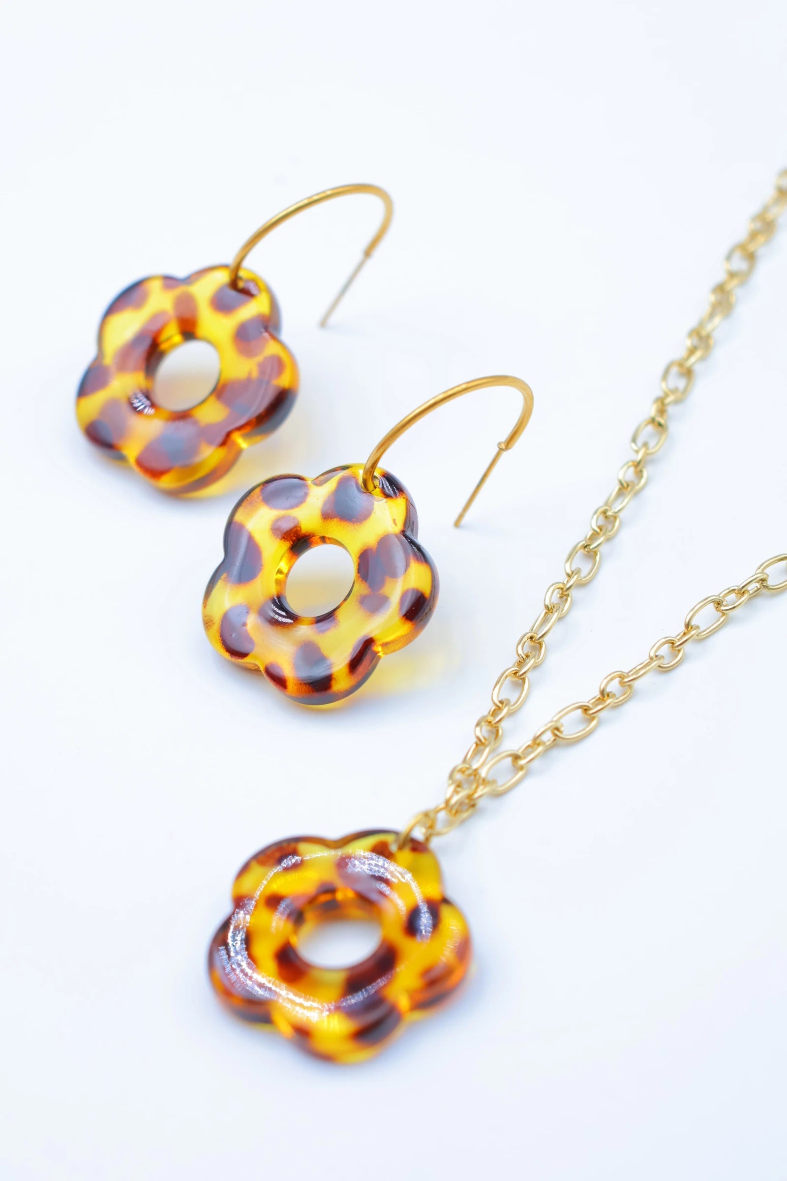 Parure de bijoux en acier inoxydable - DORÉ
