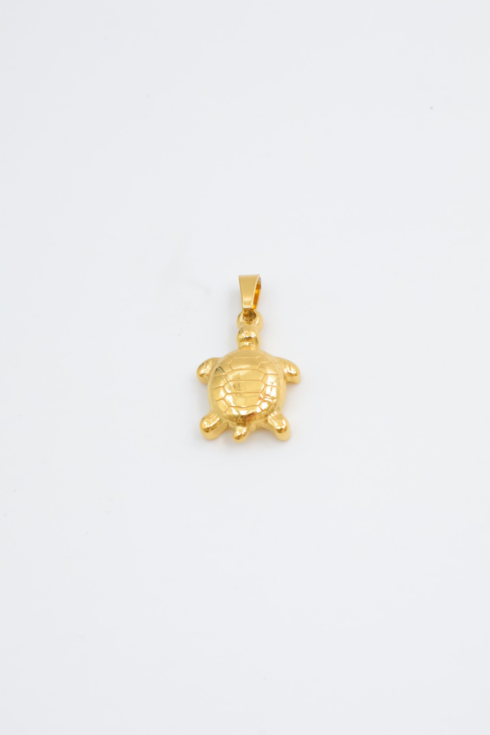 Pendentif mini tortue - DORÉ