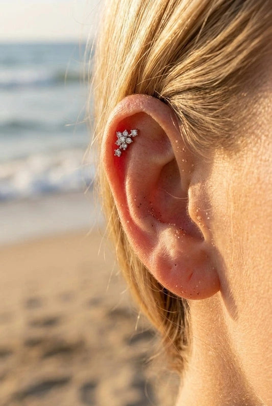 Piercings en acier inoxydable