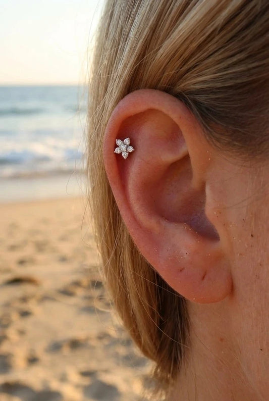 Piercings en acier inoxydable