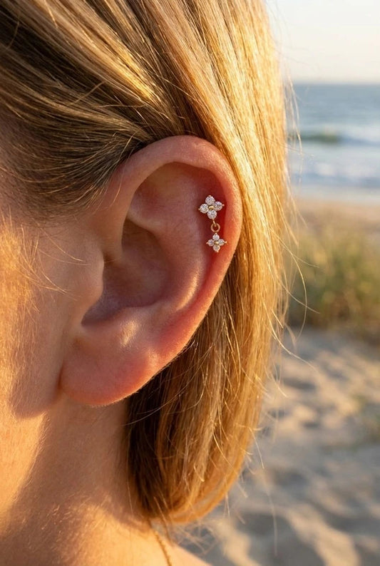 Piercings en acier inoxydable