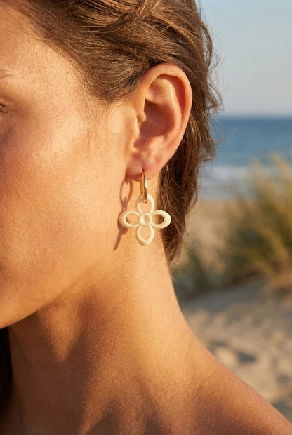 Boucles d’oreilles en acier inoxydable