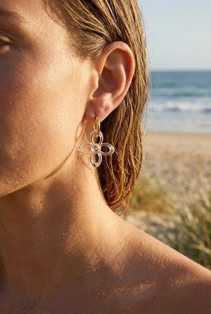 Boucles d’oreilles en acier inoxydable
