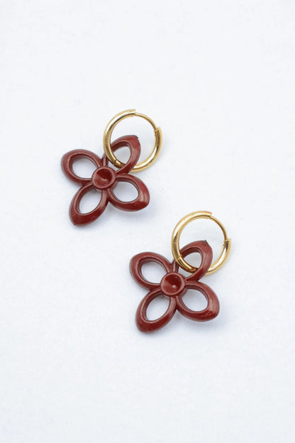 Boucles d’oreilles en acier inoxydable