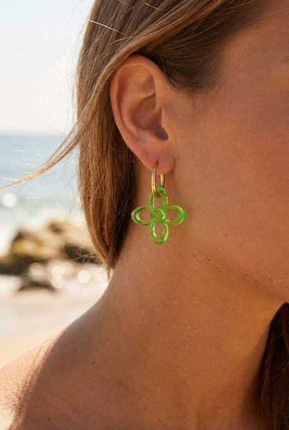 Boucles d’oreilles en acier inoxydable