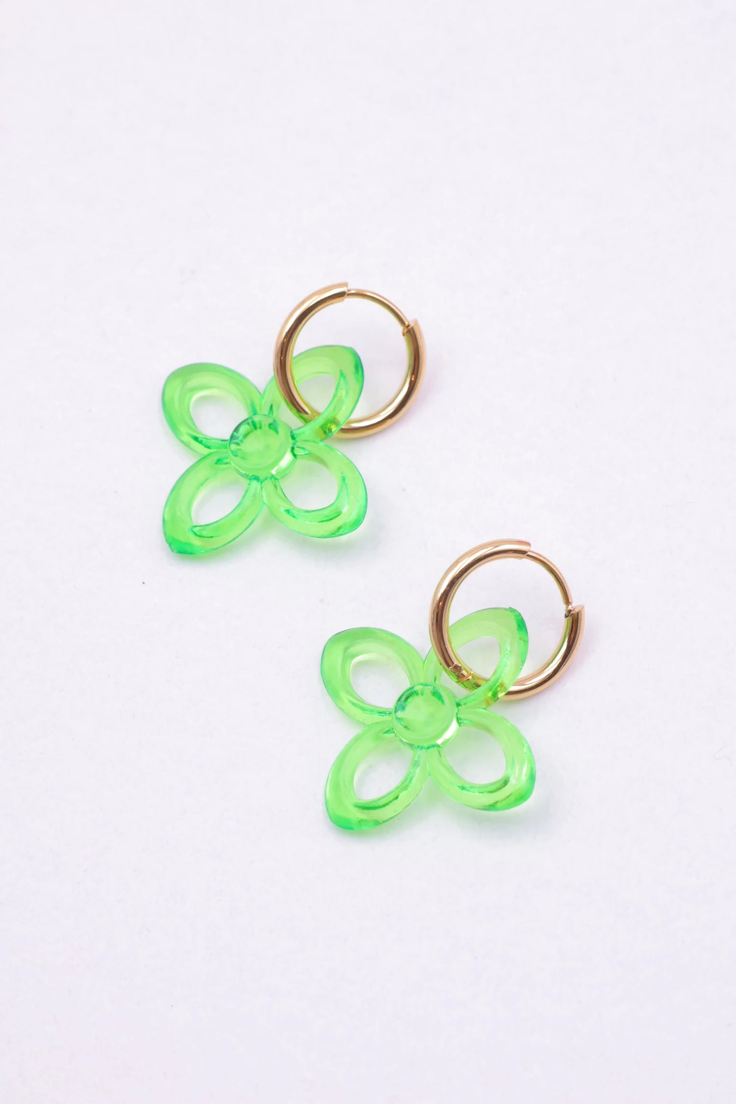 Boucles d’oreilles en acier inoxydable