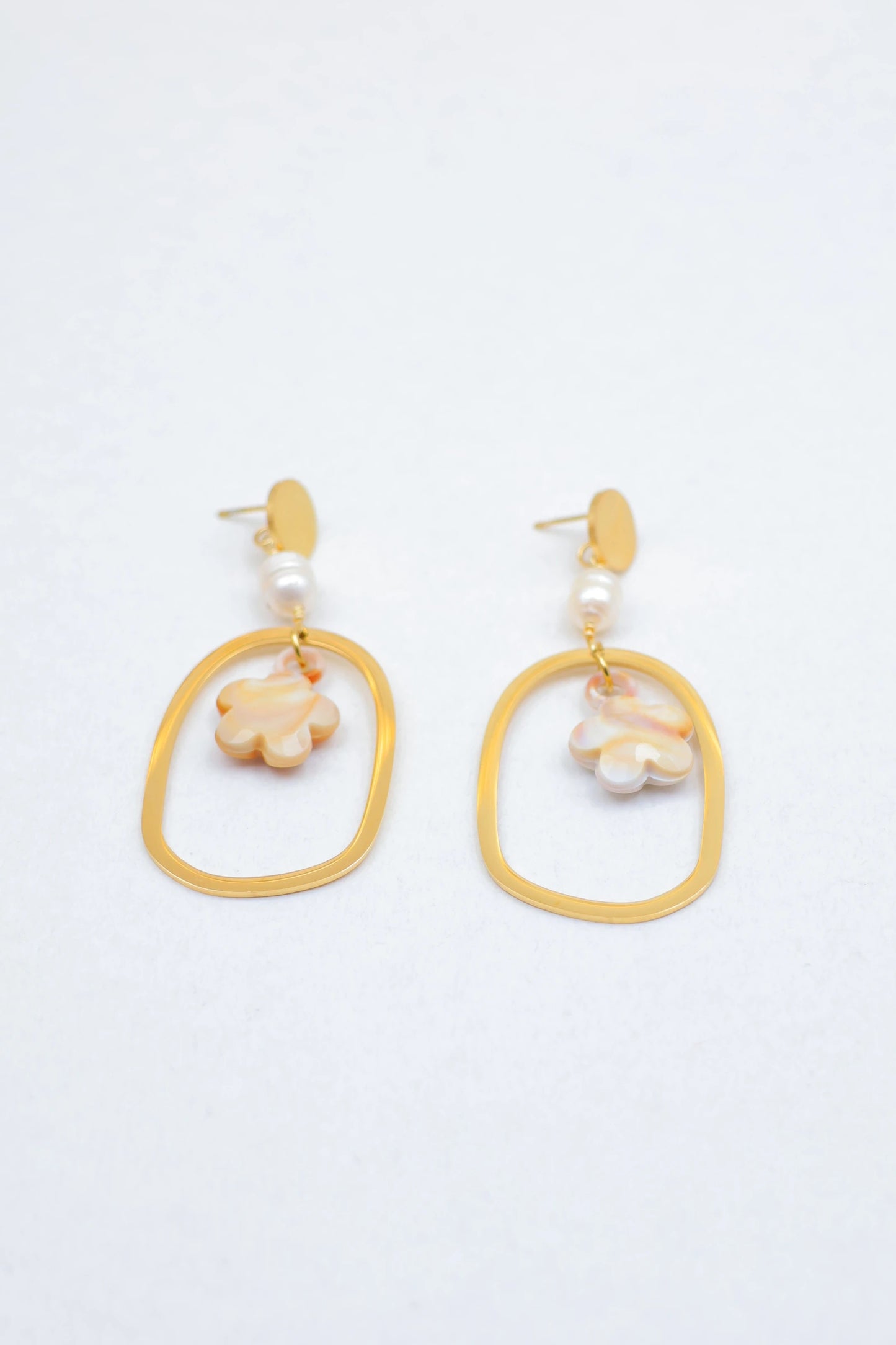 Boucles d’oreilles en acier inoxydable
