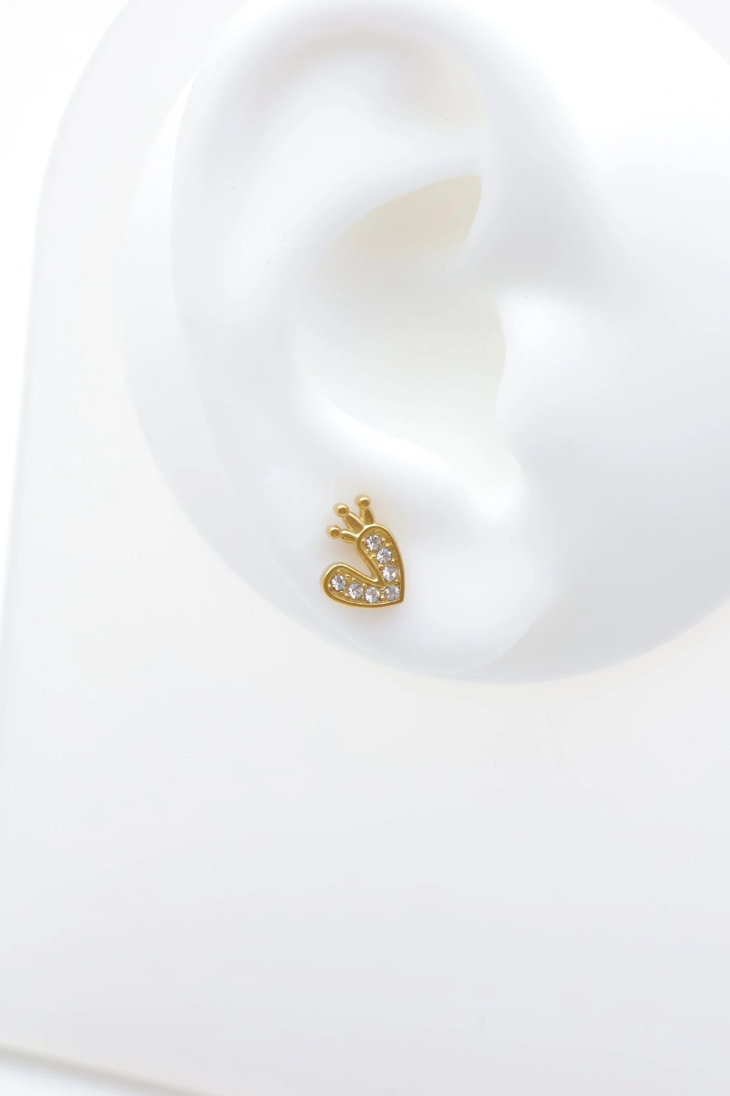 Boucles d’oreilles en acier inoxydable
