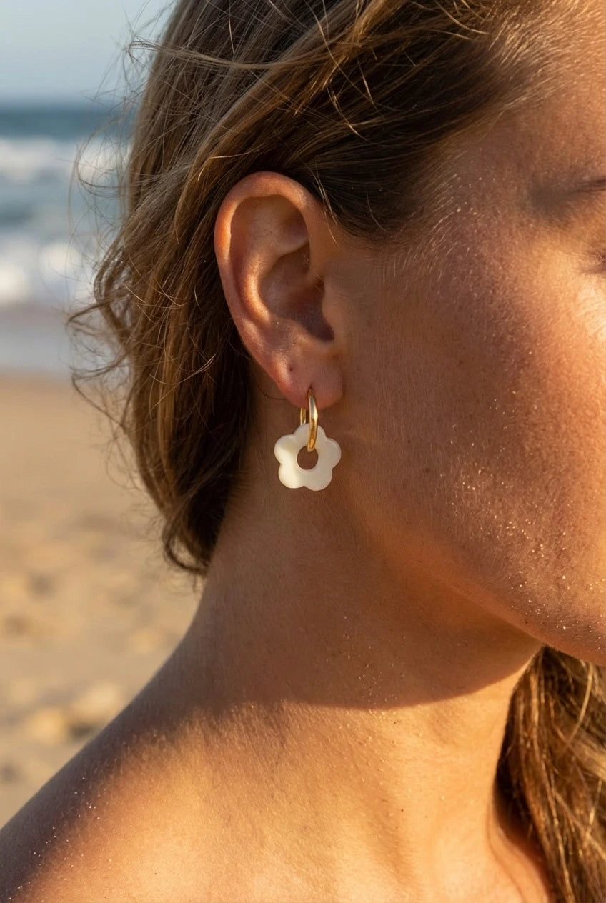 Boucles d’oreilles en acier inoxydable