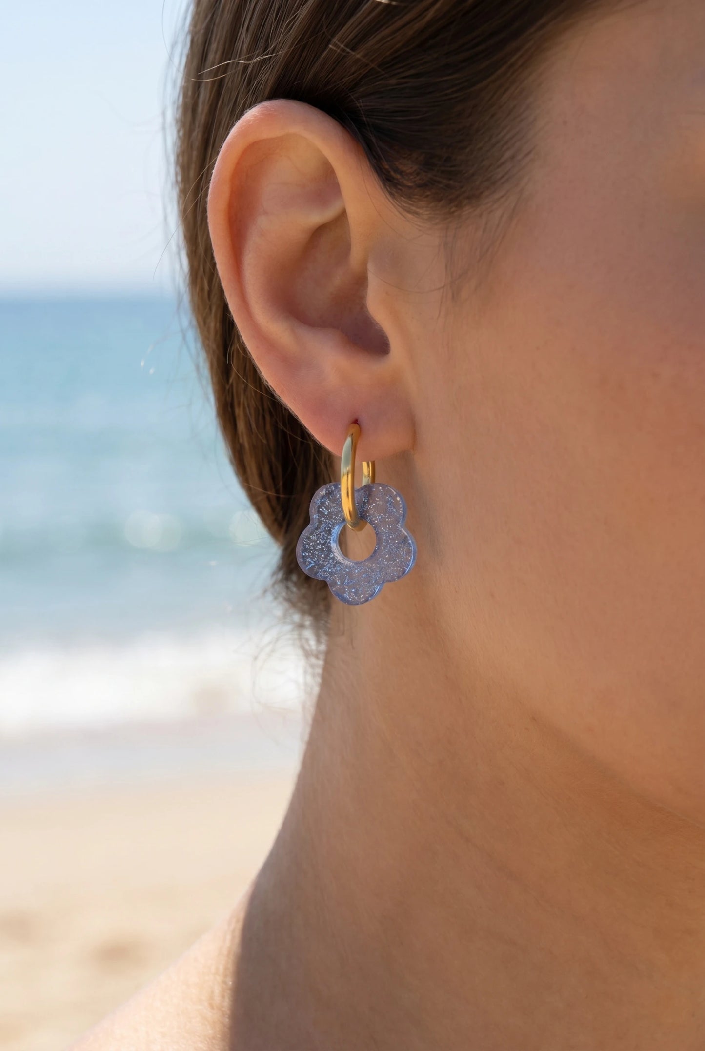 Boucles d’oreilles en acier inoxydable