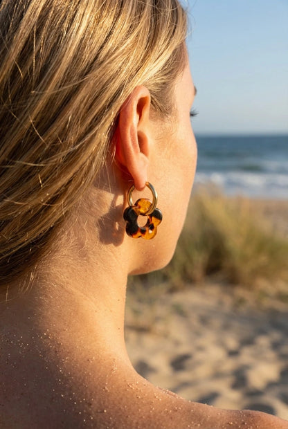 Boucles d’oreilles en acier inoxydable