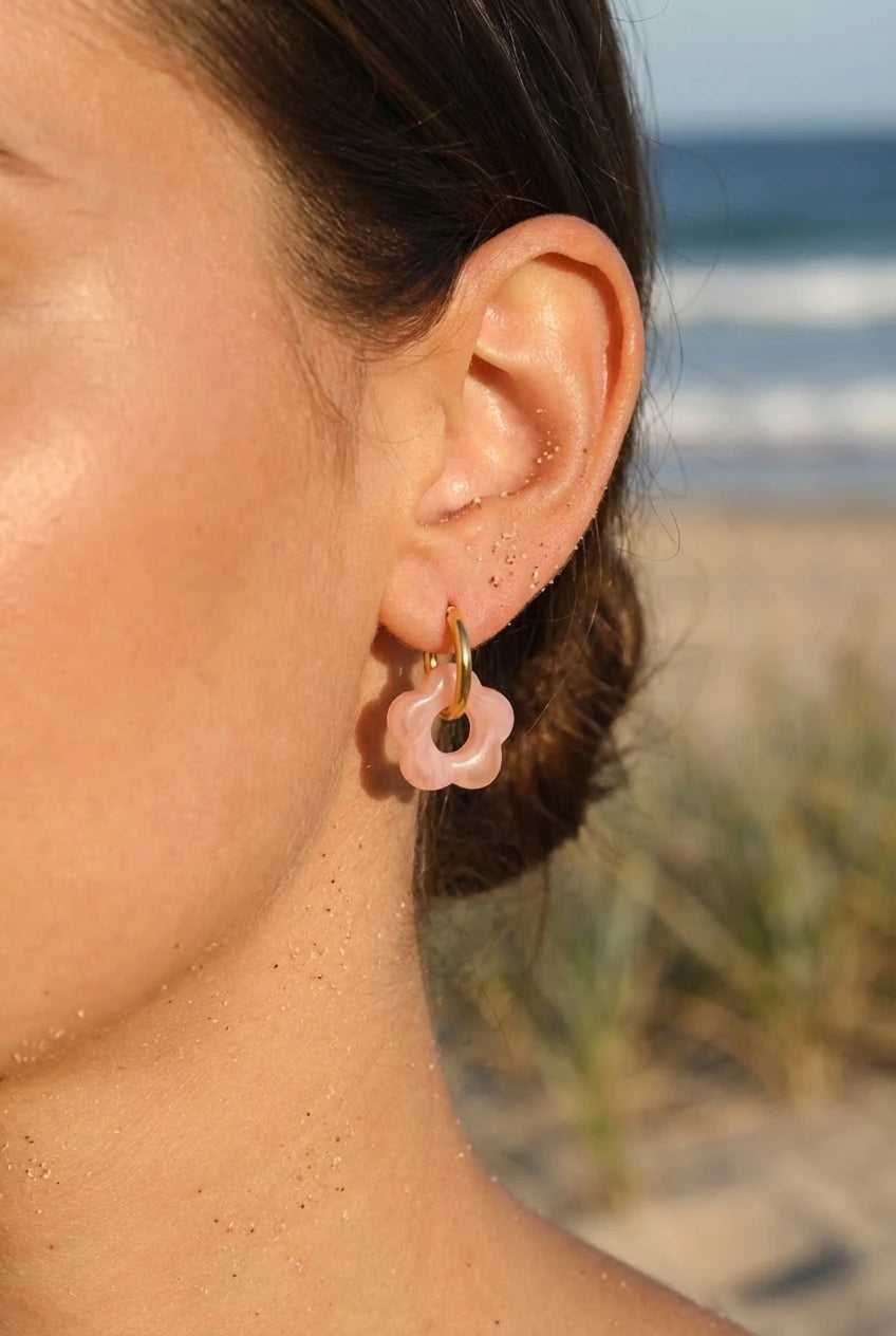 Boucles d’oreilles en acier inoxydable
