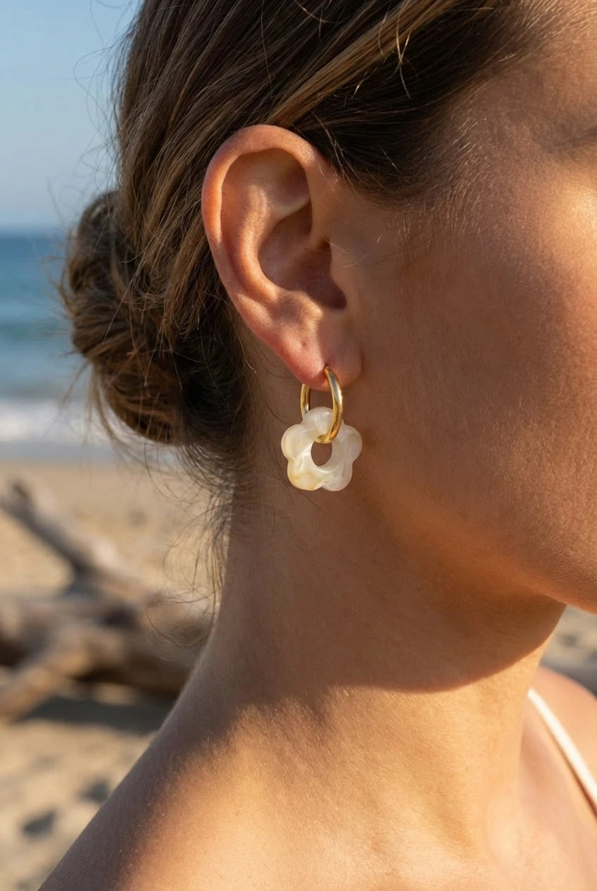 Boucles d’oreilles en acier inoxydable