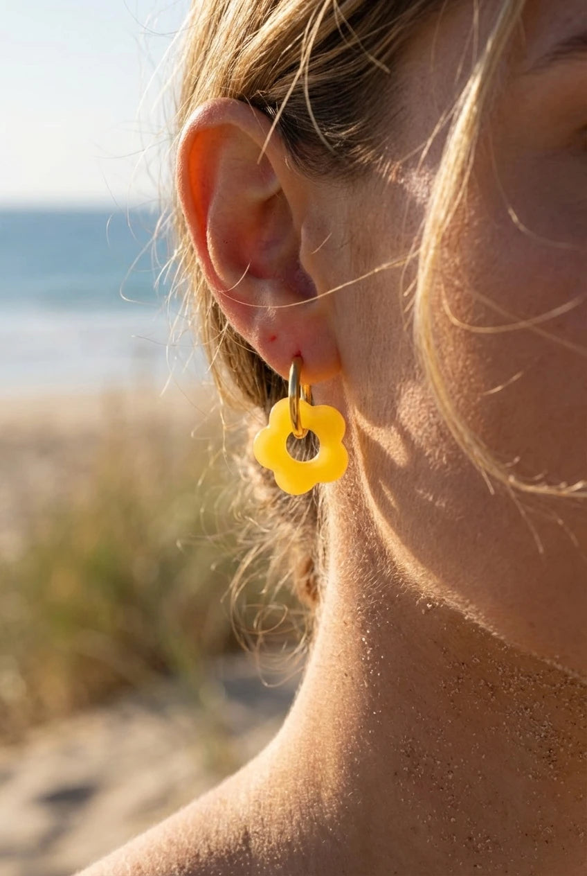 Boucles d’oreilles en acier inoxydable